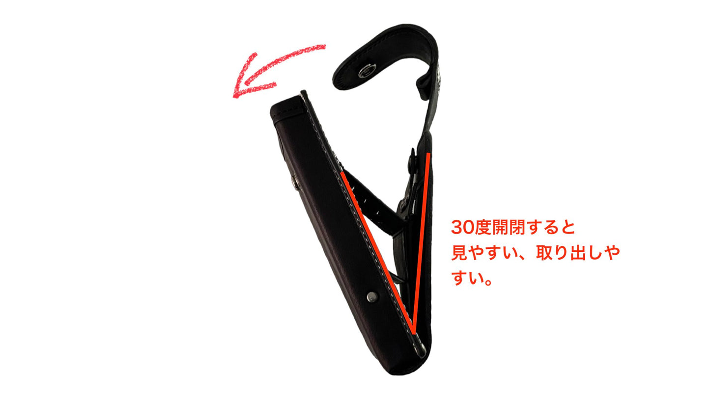 ベルト装着型スマートウォレット ATTACH:02(フラットタイプ)